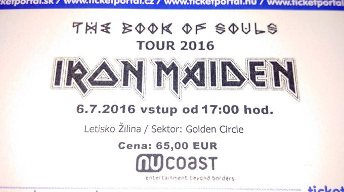 Iron Maiden Tour 2016